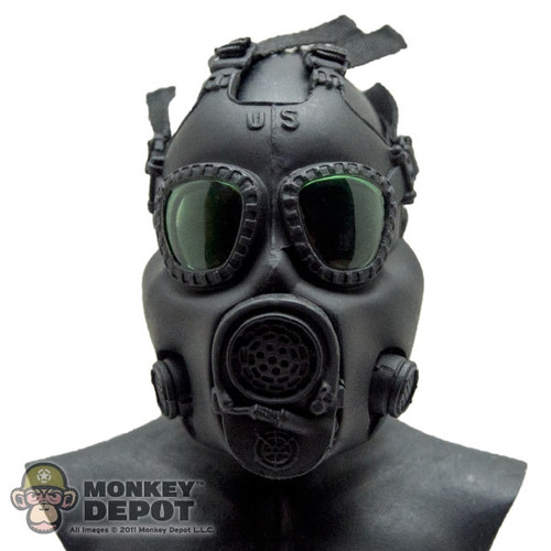 Gas Mask: DAM US Modern M17A1 Black