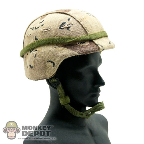 Helmet: DAM PASGT w/ Desert Cam Cover