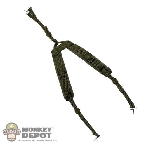 Harness: DAM LC2 Individual Equipment Suspenders Green