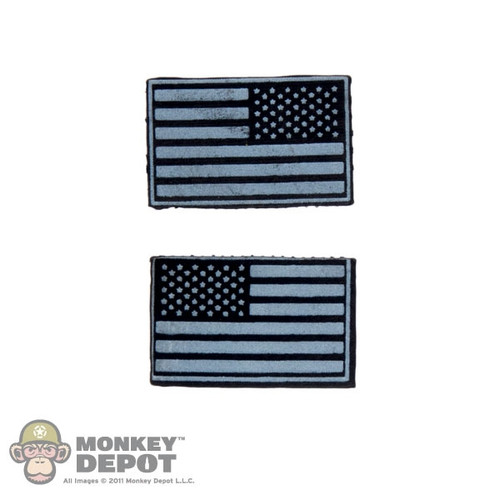 Insignia: DamToys US Flags Subdued (Velcro)