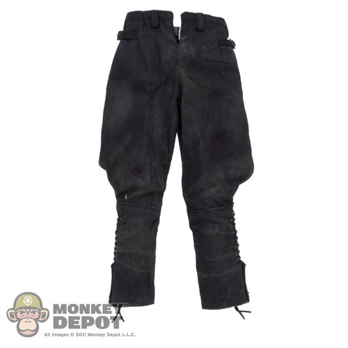 Pants: DamToys Bloodied/Weathered Waffen-SS Black Wool Breeches
