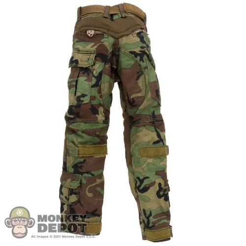Pants: DamToys Woodland GEN3 Combat Pants w/Belt