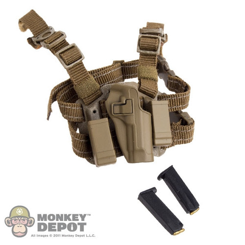 Holster: DamToys CQC M9 Holster w/Pistol Mags