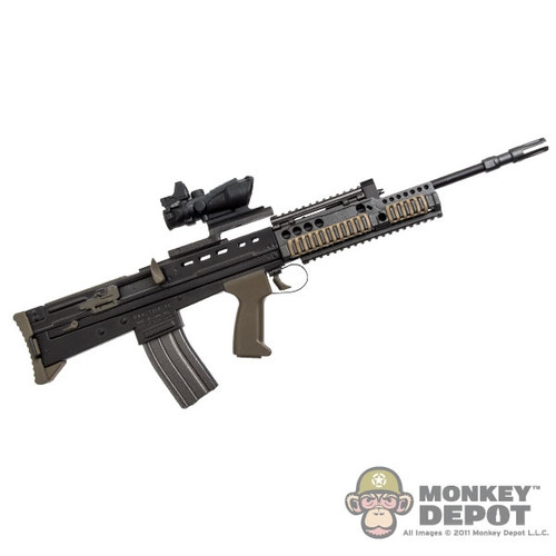 Rifle: DamToys L85A2 w/RAS Rail & Scope