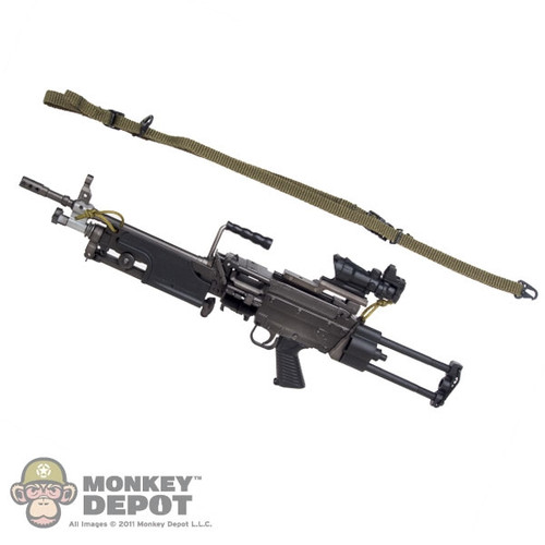Rifle: DamToys L110A1 Light Machine Gun w/ACOG & Sling (MINIMI PARA LMG)