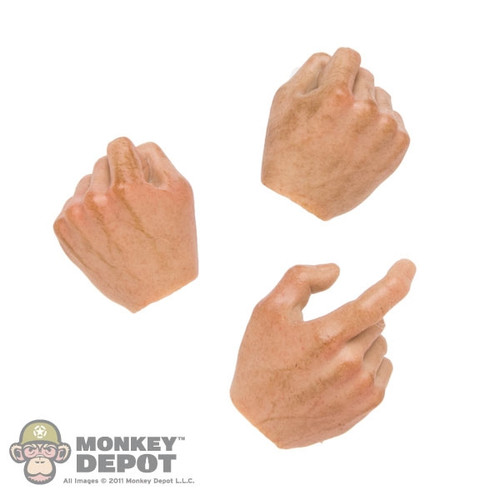 Hands: DamToys 3 Piece Dirty Hand Set