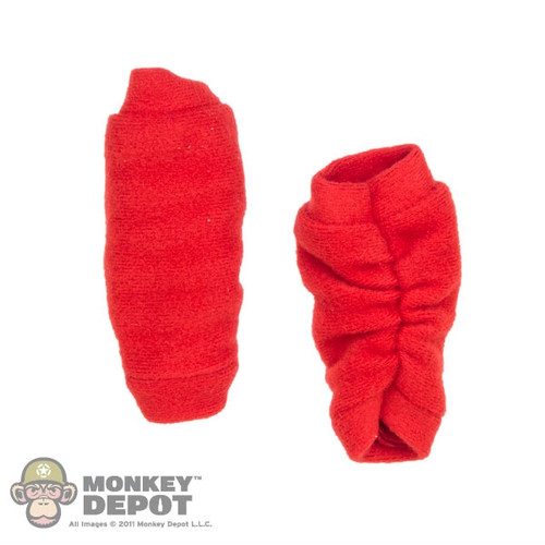 Socks: DamToys Female Red Leg Warmers