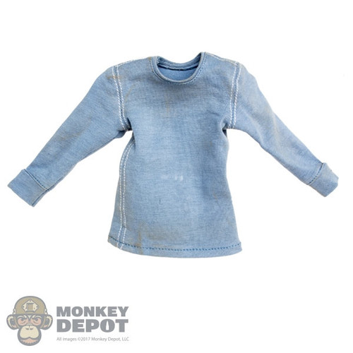 Shirt: DamToys Dirty Blue Long Sleeve Shirt