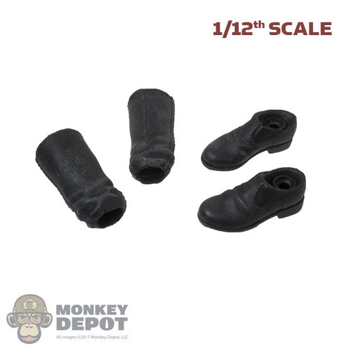 Boots: DamToys 1/12th Molded German WWII Jackboots