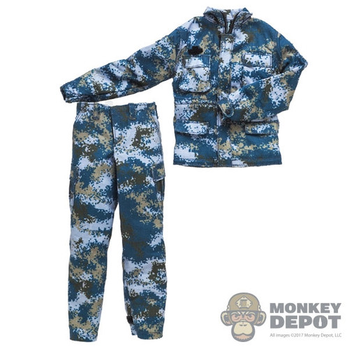 Uniform: DamToys Mens PLA Digital Camo Uniform
