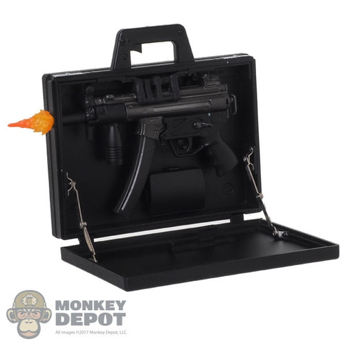 Case: DamToys Black MP5 Briefcase (MP5 Not Included)