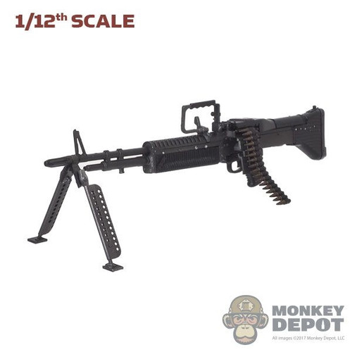 Rifle: DamToys 1/12th M60 Machine Gun w/Ammo Strip