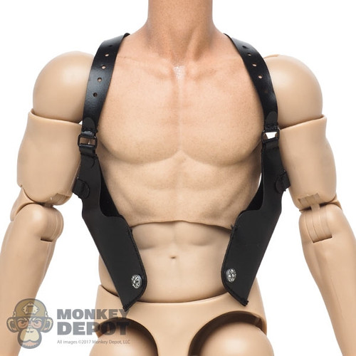 Holster: DamToys Mens Double Vertical Roto Shoulder Holster (PVC)
