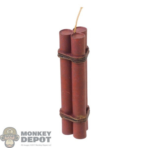 Explosive: DamToys 3 Molded Sticks of Dynamite w/Wick