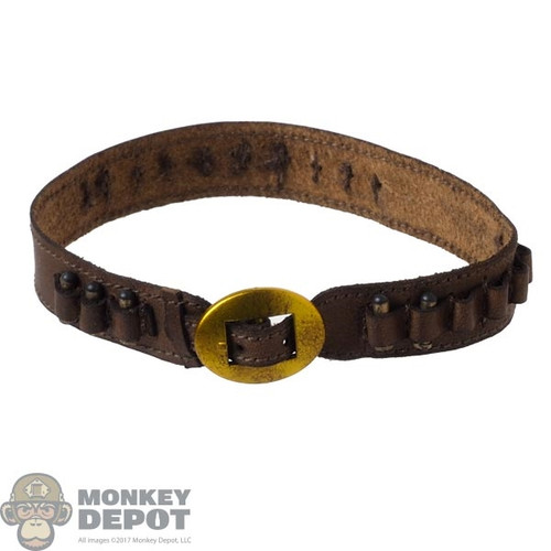 Belt: DamToys Mens Leather-Like Western Belt w/Ammo