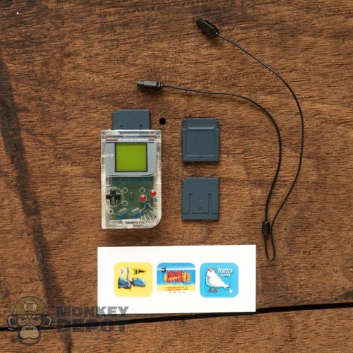 Game: DamToys Clear Handheld Game Console w/Cable + Games