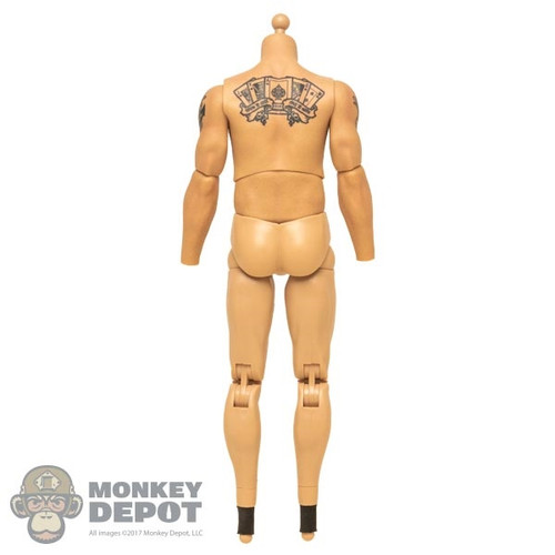 Figure: DamToys Spade A David Tattooed Body w/Ankle Pegs