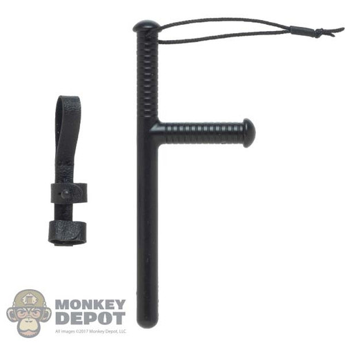 Tool: DamToys Black Police Baton w/Holster