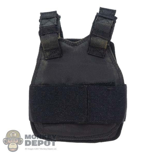Vest: DamToys Mens Black Kora-Kulon Body Armor (Slightly Weathered)
