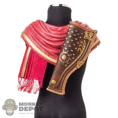 Scarf: DamToys Mens Molded Scarf w/Attached Quiver