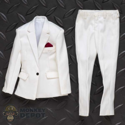 Suit: DamToys Mens White Suit (READ NOTES)