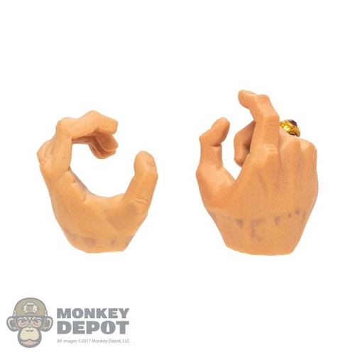 STAINED Hands: DamToys Mens Weapon Grip w/Ring (READ NOTES)