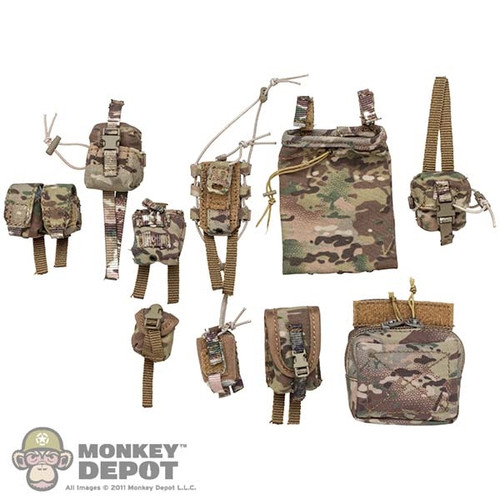 Pouch: DamToys 10 Piece Pouch Set