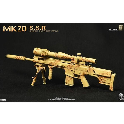 Rifle Set: Easy & Simple MK20 Sniper Support Rifle Set D Salerno (06004D)