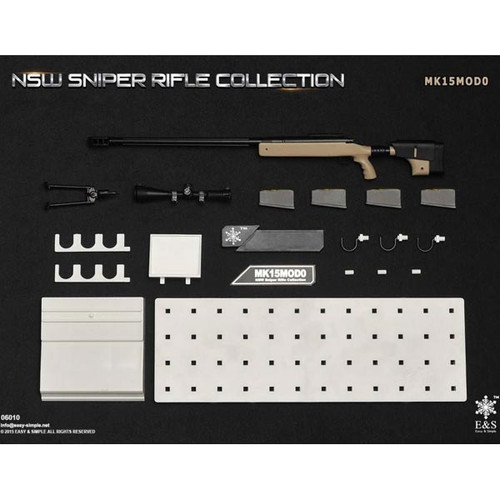 Rifle Set: Easy & Simple NSW Sniper Rifle MK15MOD0 (ES-06010F)