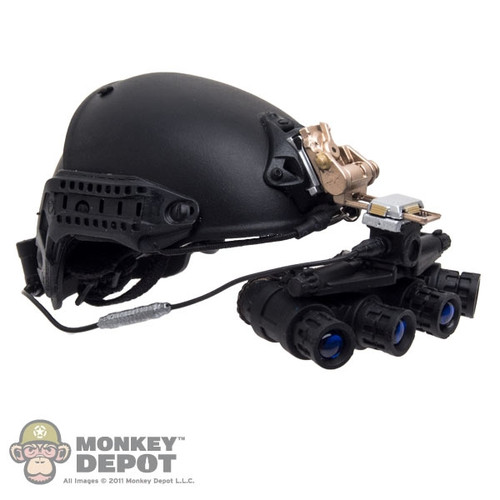Helmet: Easy & Simple Airframe Helmet w/System NVG Mount & GPNV Quadeye NV System w/Battery Pack