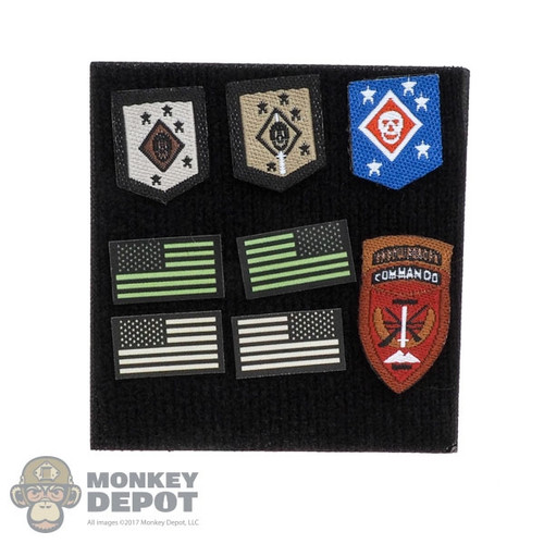 Insignia: Easy & Simple MARSOC Raider Urban Warfare Operator Patch Set