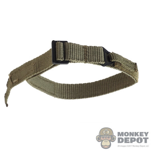 Belt: Easy Simple Mens Green Riggers Belt