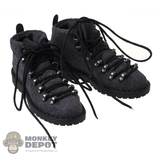 Boots: Easy & Simple Mens Grey Mountain Light Boots