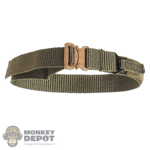 Belt: Easy Simple Mens OD Green Cobra Riggers Belt