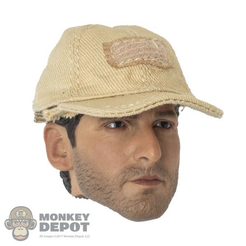 Hat: Easy Simple Mens Tan Cap