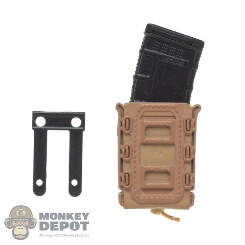 Holster: Easy Simple Soft Shell Rifle Mag Pouch (Ammo Not Included)