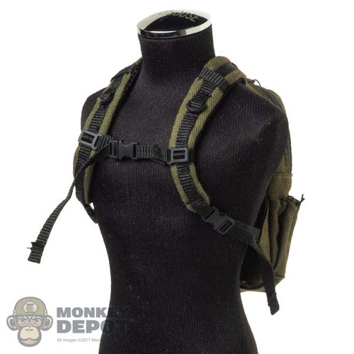 Pack: Easy Simple 8005A Assault Backpack (Green/Dark Camo)