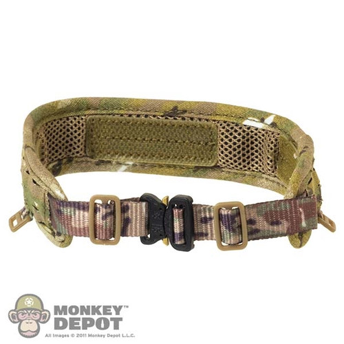Belt: Easy Simple Mens Tactical Belt Type 2 w/Laser Cut (Camo)