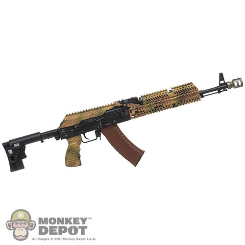 Rifle: Easy Simple AK47M 5.45mm Assault w/Foldable Stock (Camo)