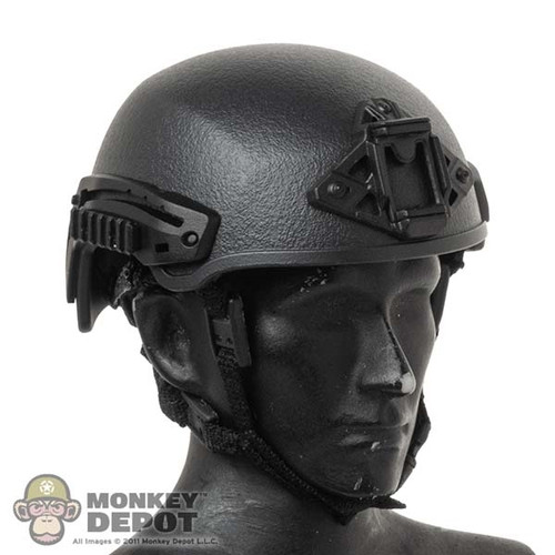 Helmet: Easy Simple Mens Black Exfil Helmet