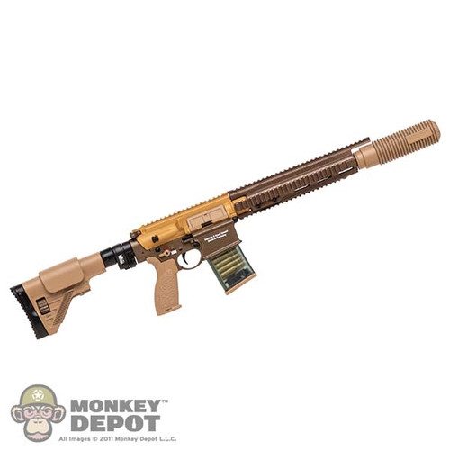 Rifle: Easy Simple Custom 417A2 Assault Rifle w/ Suppressor Cover (READ NOTES)