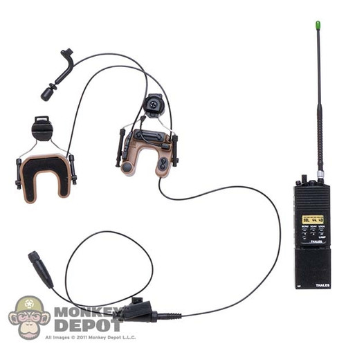 Radio: Easy Simple PRC-148 w/ UHF 400-470 MHz Antenna and COMTAC IV Headset