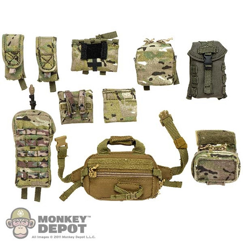 Pouch: Easy Simple 10 Piece Pouch Set