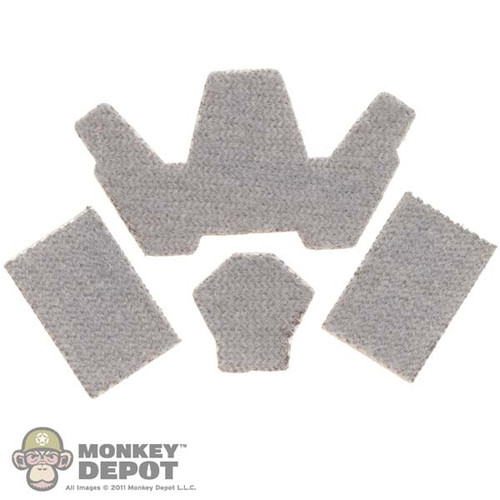 Tool: Easy Simple 4 Piece Gray Velcro Set