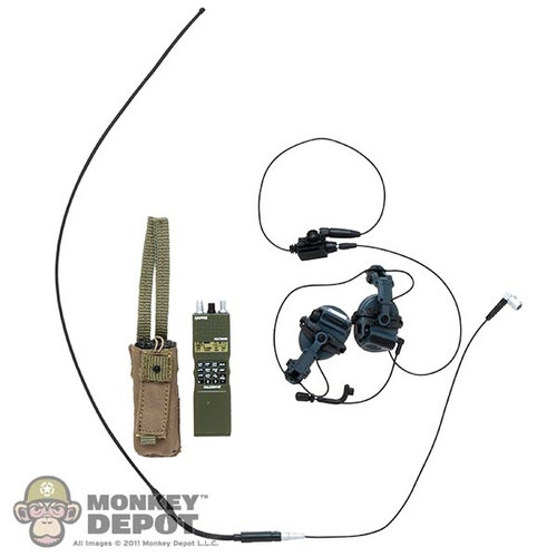 Radio: Easy Simple PRC-152 w/Camo Comtac 3 Headset and PRC Folding Antenna
