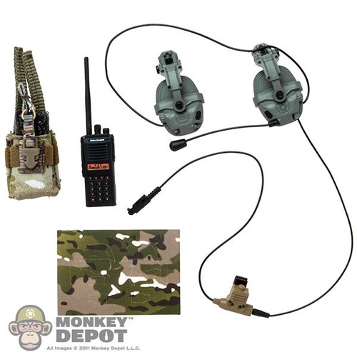 Radio: Easy Simple VX-929 Radio and AMP Headset w/ Pouch