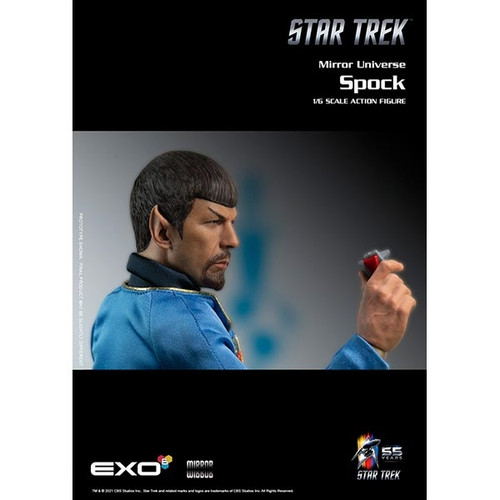 Boxed Figure: EXO-6 Star Trek Mirror Universe Spock (909902)