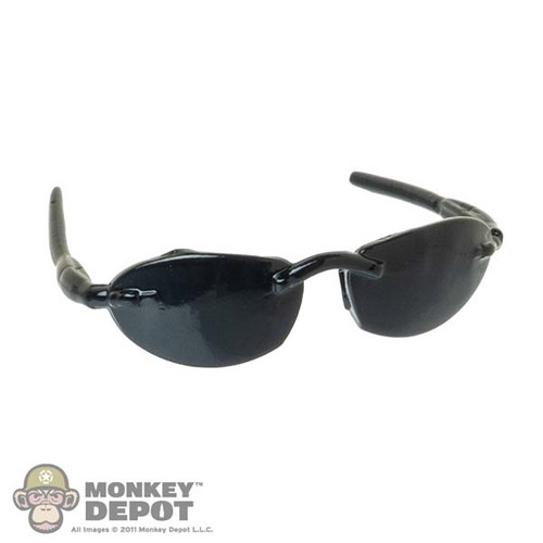 Glasses: Fish Bone Toys Mens Black Sunglasses