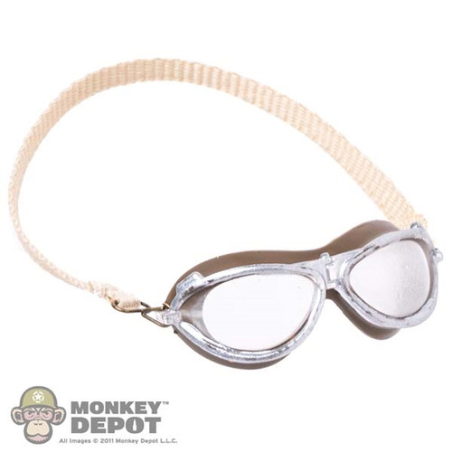 Goggles: Fish Bone Toys US WWII Motorcycle Goggles (READ NOTES)