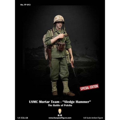 Boxed Figure: FacePool USMC Mortar Team Sledge Hammer (Special Version) (FP-013B)